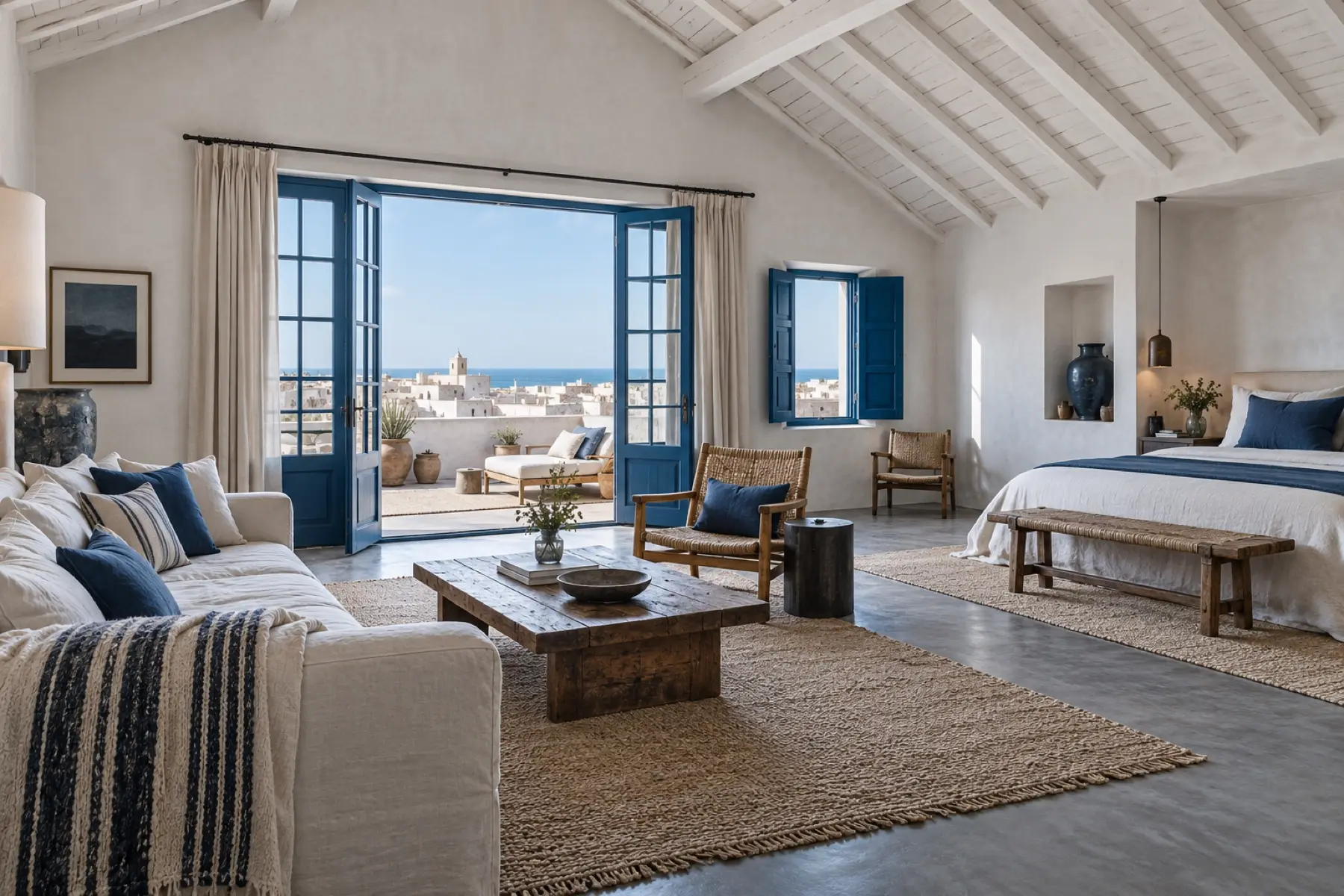 Diabat Penthouse: The whole top floor, with a roof terrace over the medina.
